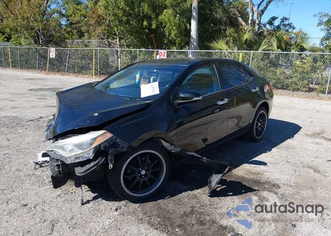 2015 Toyota Corolla S z USA, uszkodzony, nr VIN 2T1BURHE5FC347453